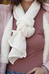 Soft, warm, stylish muslin scarf